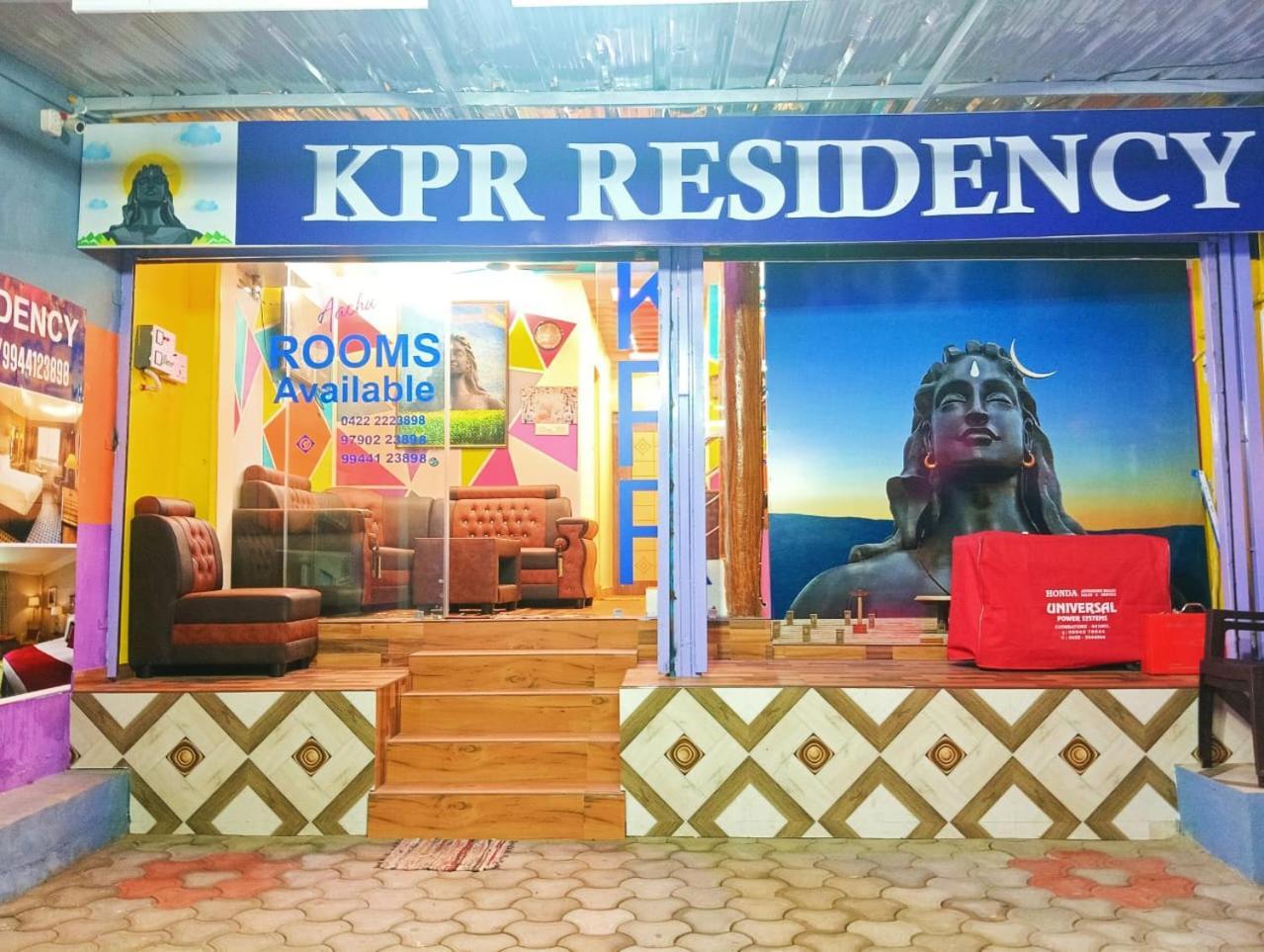 Kpr Residency Near Isha - Adiyogi Hotell Alāndurai Exteriör bild